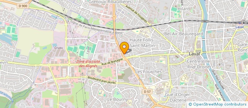 localisation de l'entreprise SOLAPREC à LAVAL