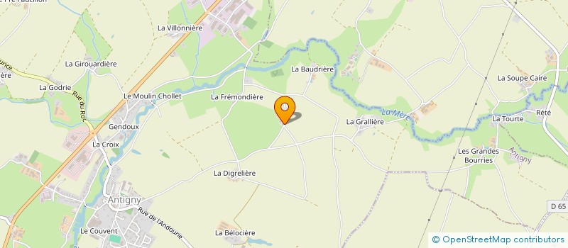 localisation de l'entreprise SOLAPYJ SOLUTIONS  ANTIGNY