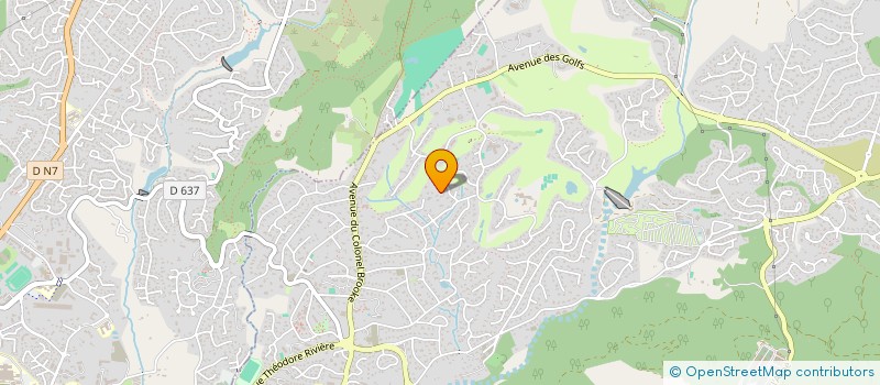 localisation de l'entreprise SOLAR 2030  SAINT-RAPHAEL