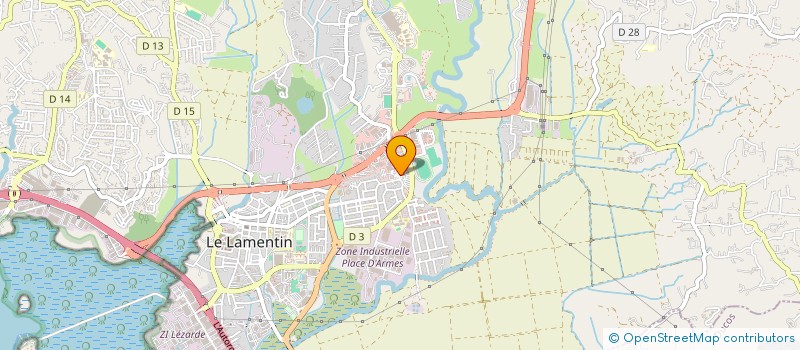 localisation de l'entreprise SOLAR 296 EURL  LE LAMENTIN