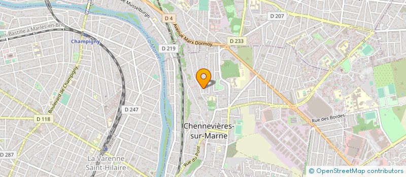 localisation de l'entreprise SOLAR  CHENNEVIERES-SUR-MARNE