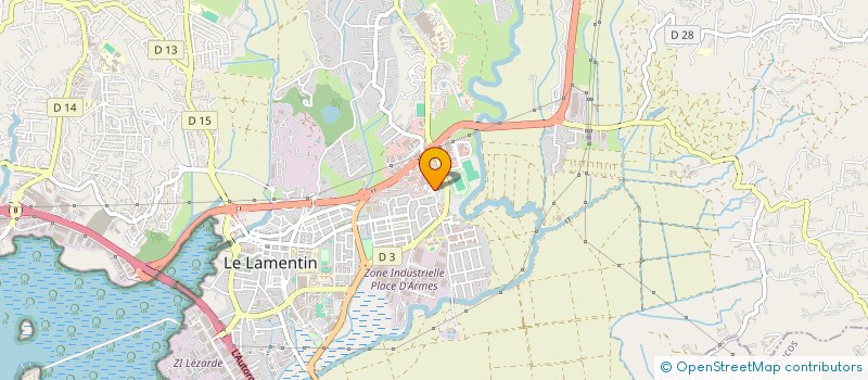 localisation de l'entreprise SOLAR 507 EURL  LE LAMENTIN