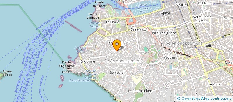 localisation de l'entreprise SOLAR à MARSEILLE