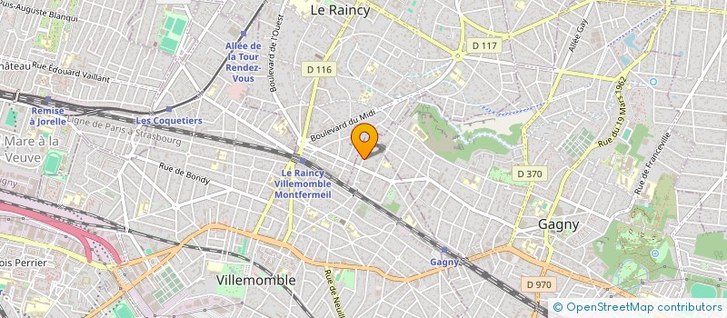 localisation de l'entreprise SOLAR à VILLEMOMBLE