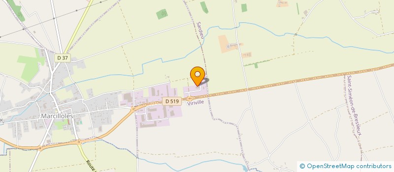 localisation de l'entreprise SOLAR ALPES  MARCILLOLES