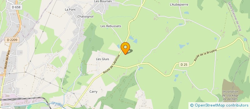 localisation de l'entreprise SOLAR AND CAUT à CUSSET