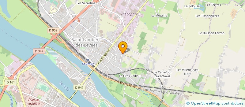 localisation de l'entreprise SOLAR AND CO à SAUMUR