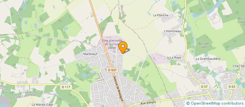 localisation de l'entreprise SOLAR ATLANTIQUE TP  GENESTON