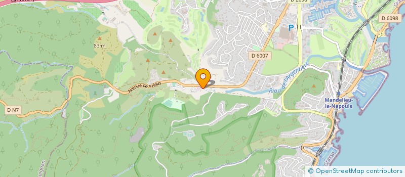 localisation de l'entreprise SOLAR CLOTH SYSTEM  MANDELIEU-LA-NAPOULE