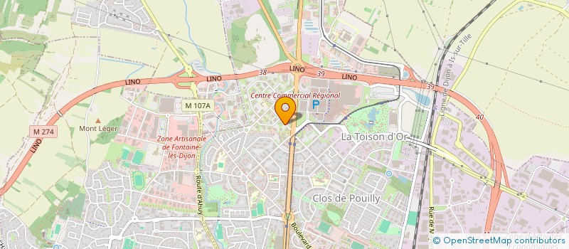 localisation de l'entreprise SOLAR EUROMED à DIJON