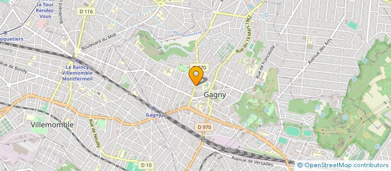 localisation de l'entreprise SOLAR EXPERIENCE FOR THE TECHNOLOGY OF AFRICAN NATIONS à GAGNY