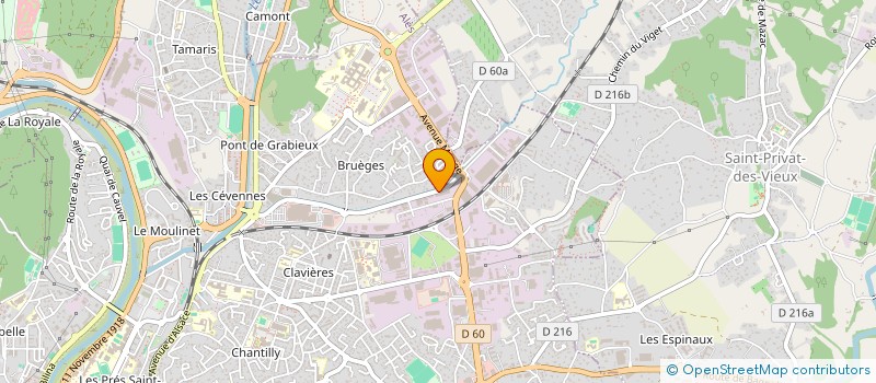 localisation de l'entreprise SOLAR EXPERT à ALES