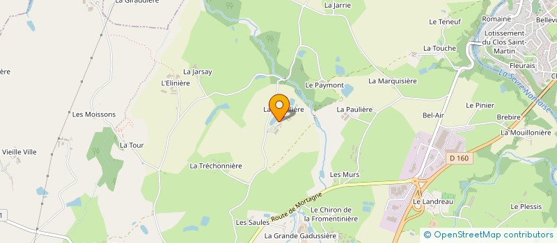 localisation de l'entreprise SOLAR FG  CHANVERRIE