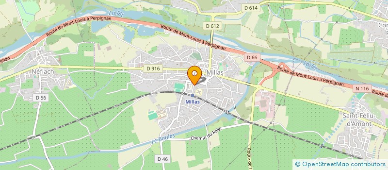 localisation de l'entreprise SOLAR INDUS  MILLAS