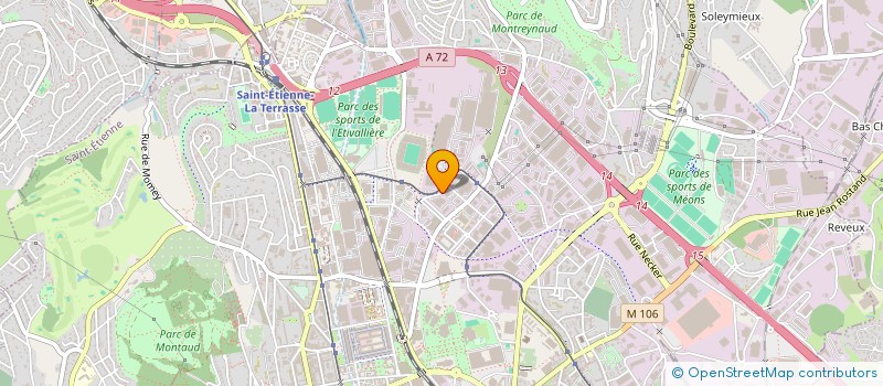 localisation de l'entreprise SOLAR INNOVATION  SAINT-ETIENNE