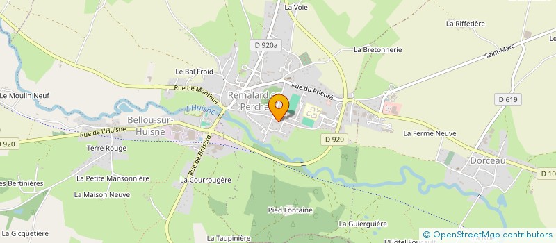 localisation de l'entreprise SOLAR MUSIC à REMALARD-EN-PERCHE