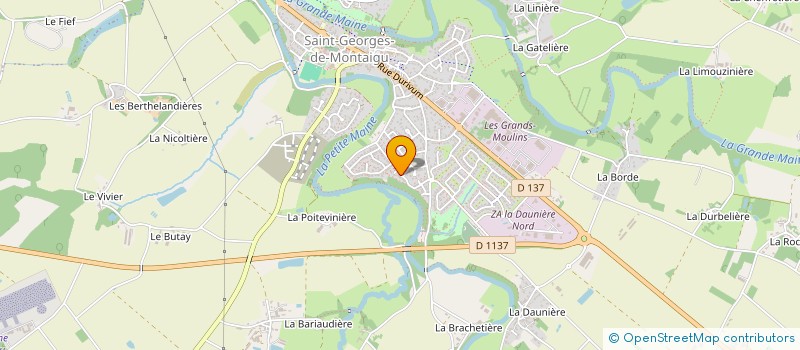 localisation de l'entreprise SOLAR NEUF à MONTAIGU-VENDEE