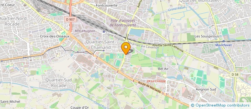 localisation de l'entreprise SOLAR PADEL  AVIGNON