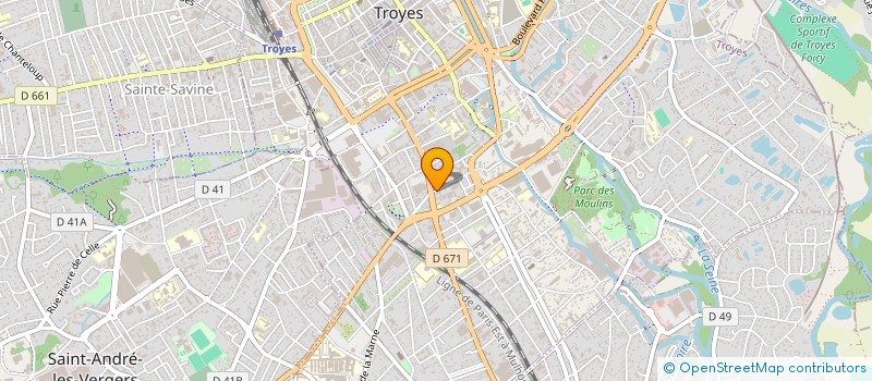 localisation de l'entreprise SOLAR PARKS à TROYES