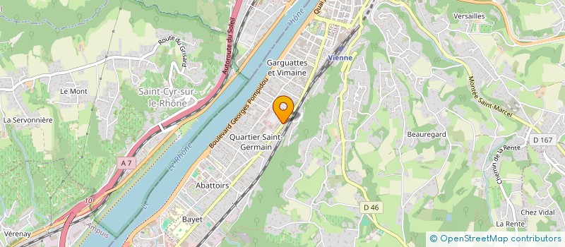 localisation de l'entreprise SOLAR PLUS  VIENNE