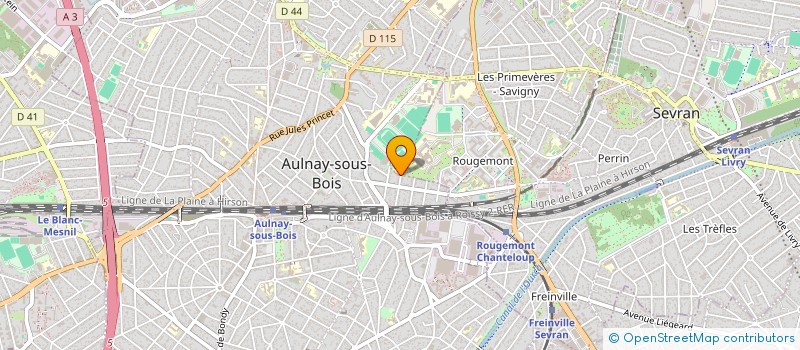 localisation de l'entreprise SOLAR POWER E-CHARGING à AULNAY-SOUS-BOIS