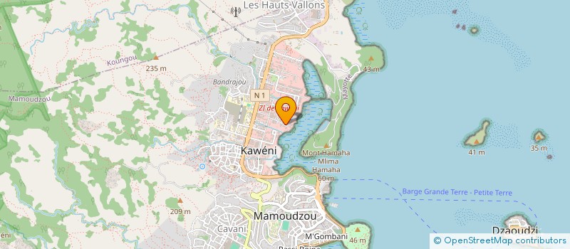 localisation de l'entreprise SOLAR PROD INVEST 1 à MAMOUDZOU