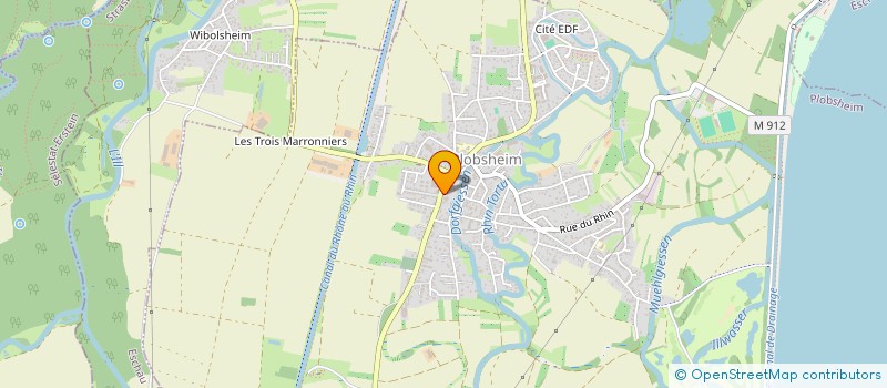 localisation de l'entreprise SOLAR PROTEC à PLOBSHEIM