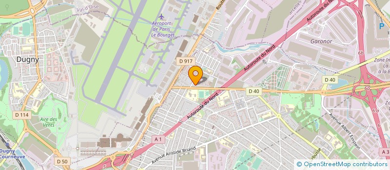 localisation de l'entreprise SOLAR SECURITY à LE BLANC-MESNIL