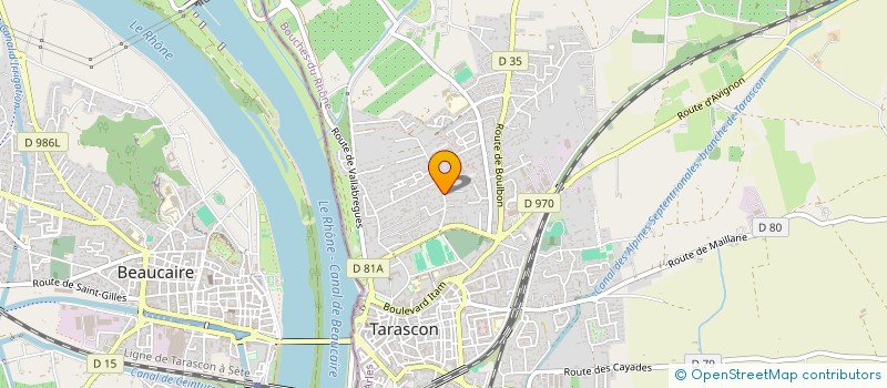 localisation de l'entreprise SOLAR SOLUTIONS  TARASCON