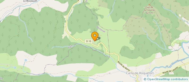 localisation de l'entreprise SOLAR SYNERGY  VENTENAC