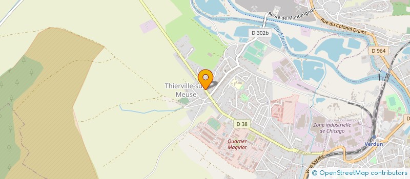 localisation de l'entreprise SOLAR'TECH à THIERVILLE-SUR-MEUSE