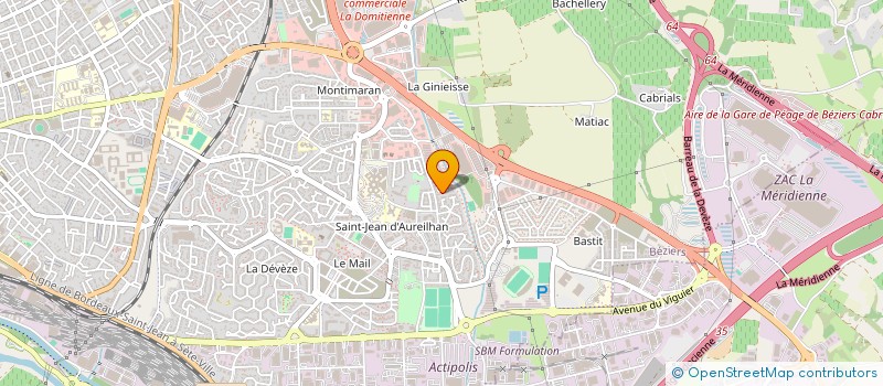 localisation de l'entreprise SOLAR TECH SYSTEMES  BEZIERS