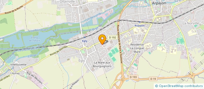 localisation de l'entreprise SOLAR.TOITURE à EGLY