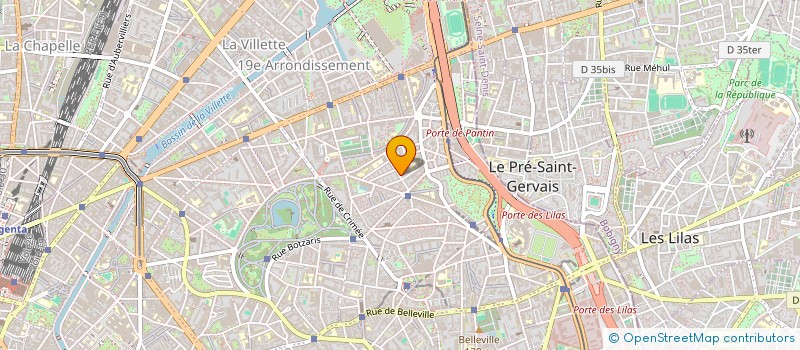 localisation de l'entreprise SOLAR TRANSPORTS & LOGISTIQUE  PARIS