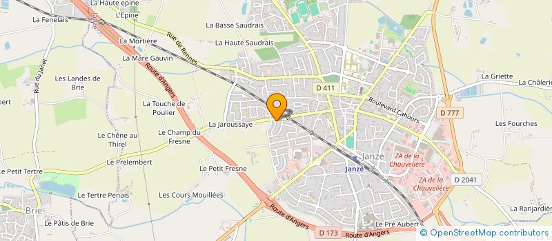 localisation de l'entreprise SOLAR WRAP 35  JANZE