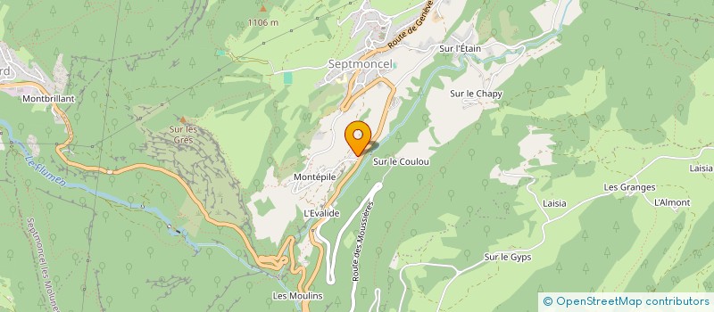 localisation de l'entreprise SOLAR Y HOME  SEPTMONCEL LES MOLUNES