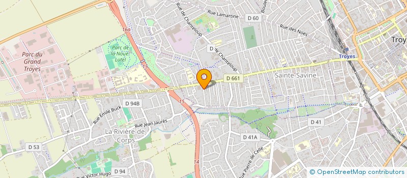 localisation de l'entreprise SOLARDI  SAINTE SAVINE