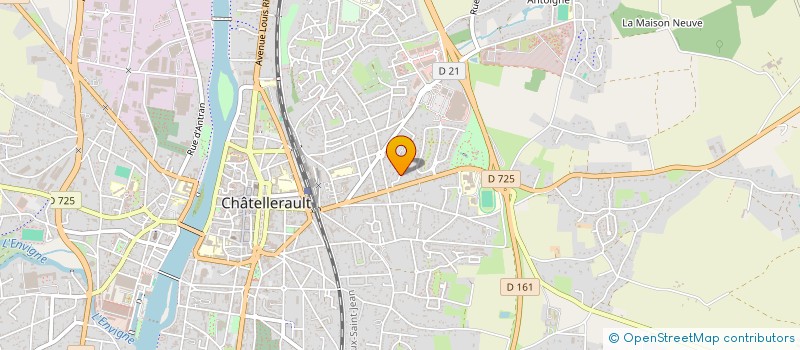 localisation de l'entreprise SOLARE à CHATELLERAULT