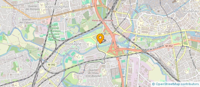 localisation de l'entreprise SOLARES BAUEN  STRASBOURG
