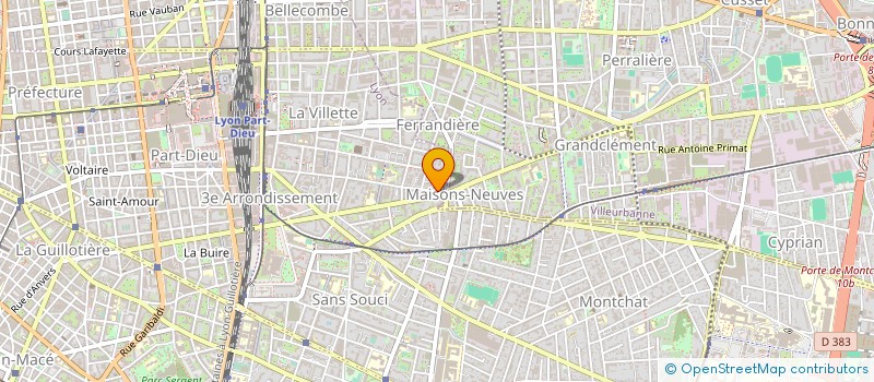 localisation de l'entreprise SOLAREV à LYON