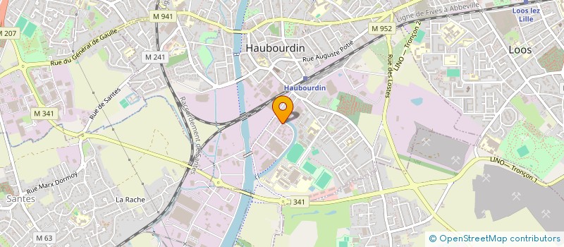 localisation de l'entreprise SOLARFIELDS à HAUBOURDIN