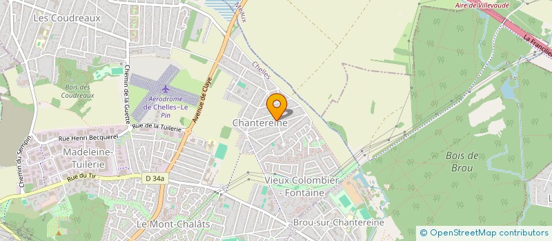 localisation de l'entreprise SOLARGLOBE  CHELLES