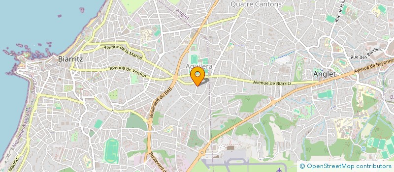 localisation de l'entreprise SOLARHYDRO à BIARRITZ