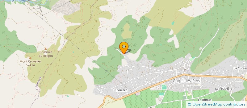 localisation de l'entreprise SOLARI INSTITUTE  CUGES-LES-PINS