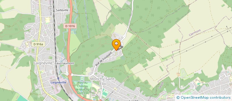 localisation de l'entreprise SOLARIA IMMO  MONCHY-SAINT-ELOI