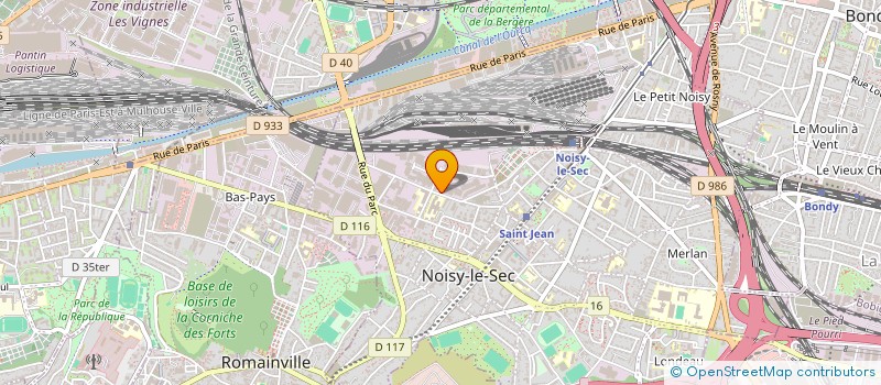 localisation de l'entreprise SOLARIBAT à NOISY-LE-SEC