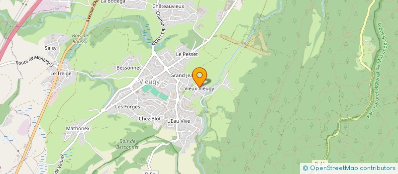 localisation de l'entreprise SOLARICIMES à RUMILLY