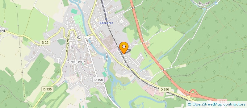 localisation de l'entreprise SOLARIKS SASU  BACCARAT