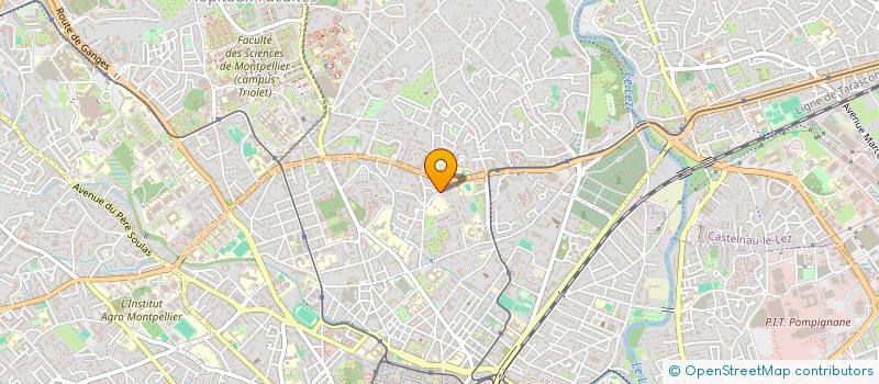 localisation de l'entreprise SOLARINESS à MONTPELLIER