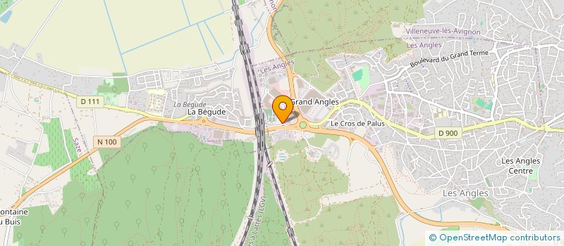 localisation de l'entreprise SOLARIS à LES ANGLES